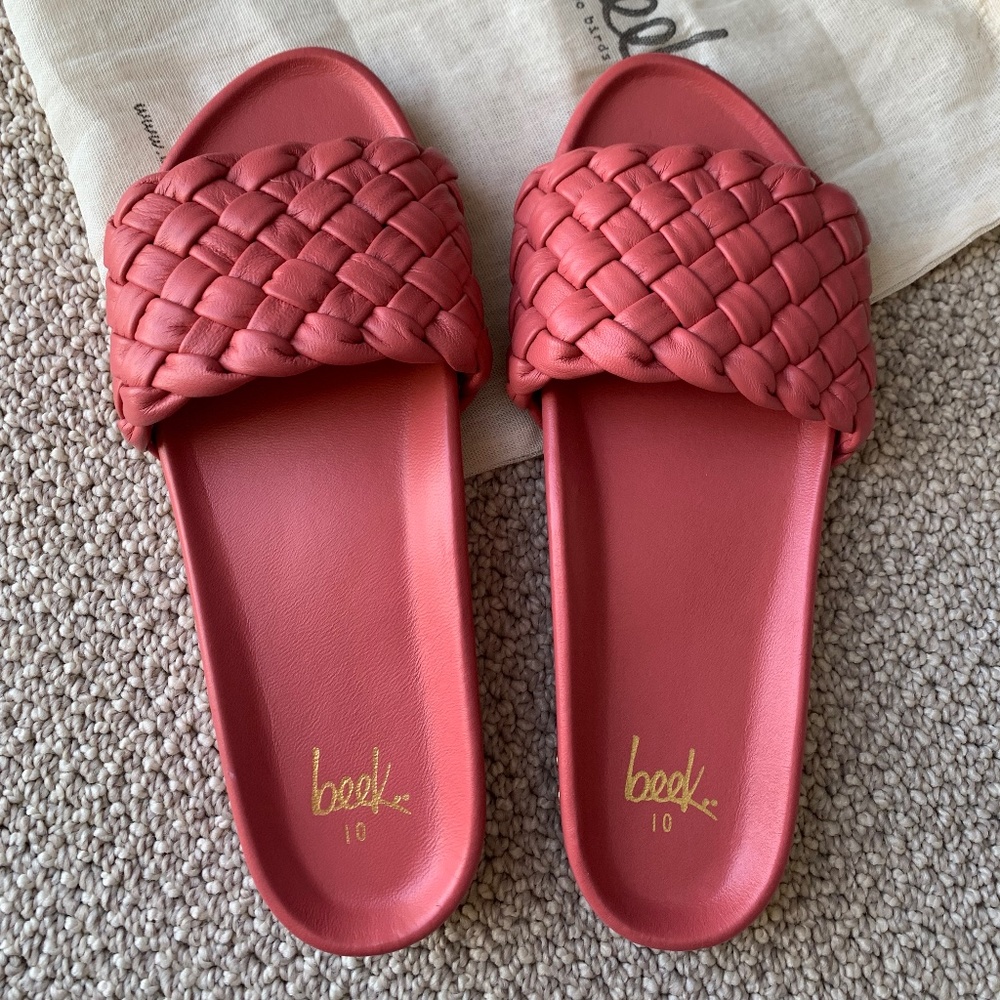 NEW beek leather sandals